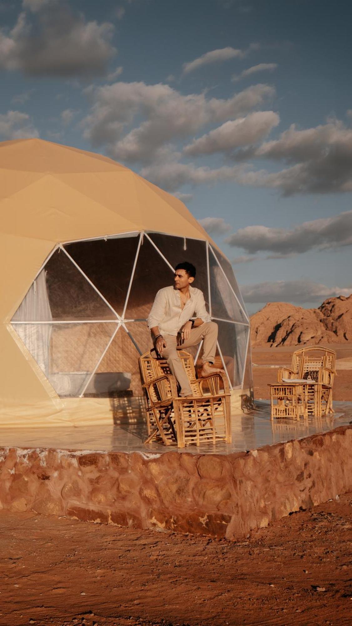 Wadi Rum Stargazing Camp المظهر الخارجي الصورة