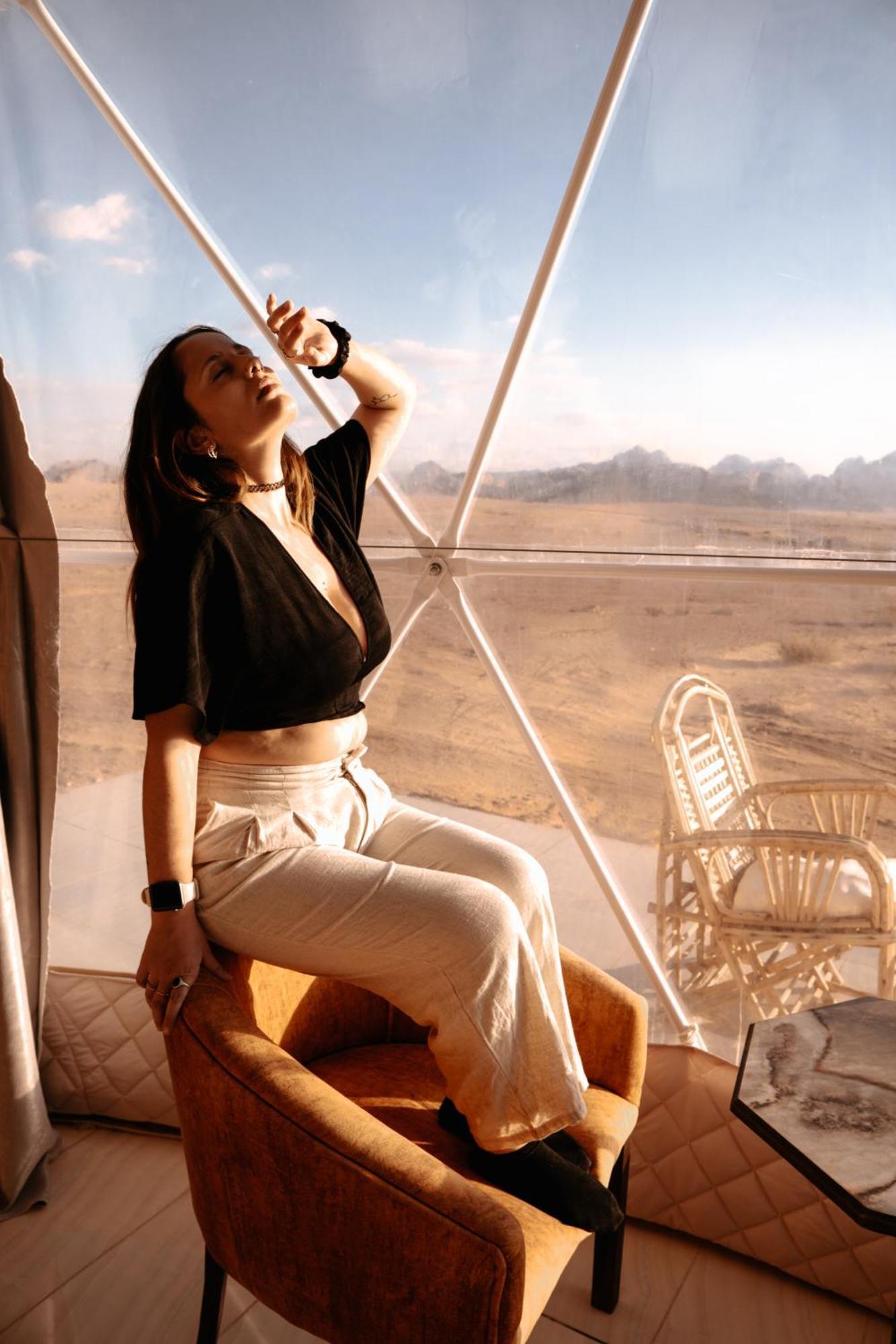 Wadi Rum Stargazing Camp المظهر الخارجي الصورة